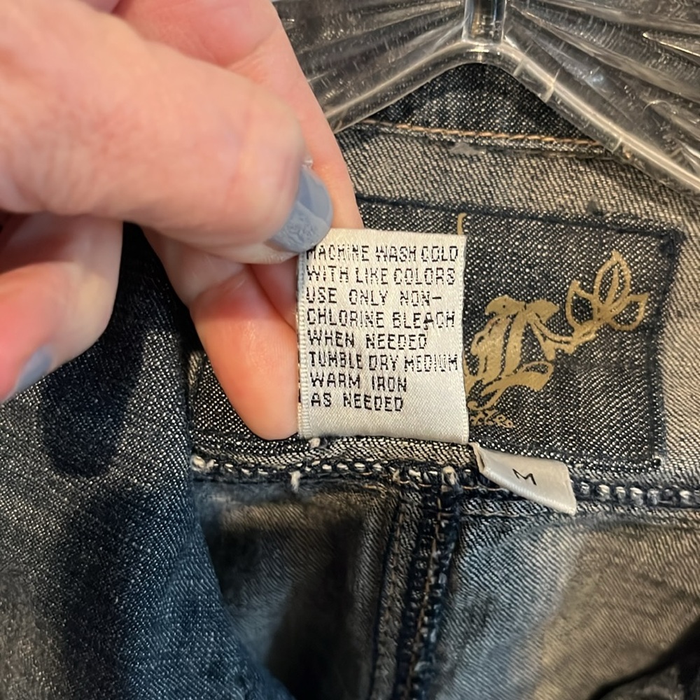 Live A Little Ladies Jean Jacket - Picture 6 of 7